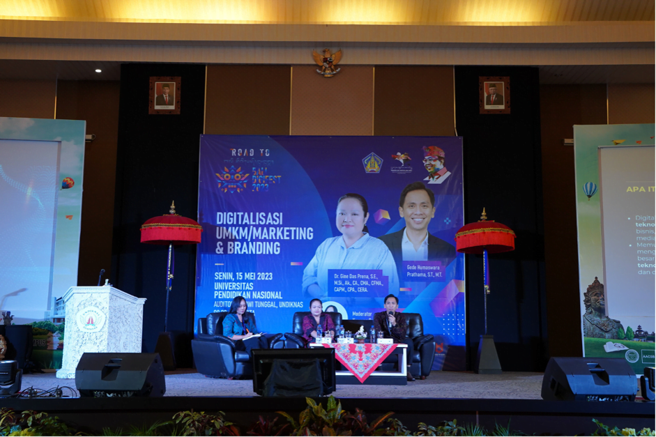 Road To Bali Digifest 2023: Seminar Digitalisasi UMKM/Marketing & Branding bersama UNDIKNAS