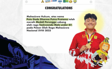 Prestasi Cemerlang Mahasiswa Universitas Pendidikan Nasional di POMNas XVIII 2023