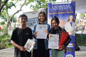 Tim Psikolog Universitas Pendidikan Nasional Gelar Bakti Sosial dengan Konseling Gratis di Bajra Sandhi