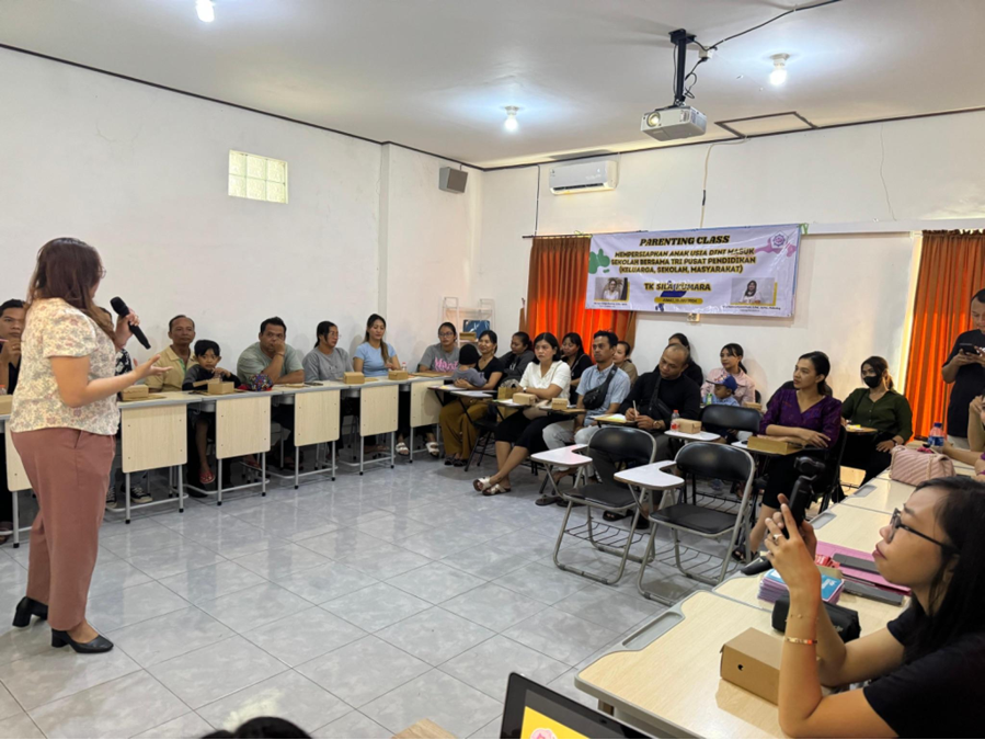 Pendampingan MPLS TK Sila Kumara: Parenting Class Bersama Psikologi Undiknas