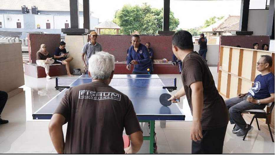 Kampus swasta terbaik di Bali, BUDINATA ke-55 Undiknas University: Antusiasme Civitas Akademika dalam Ajang Tenis Meja, Futsal, dan Lomba Menulis Surat
