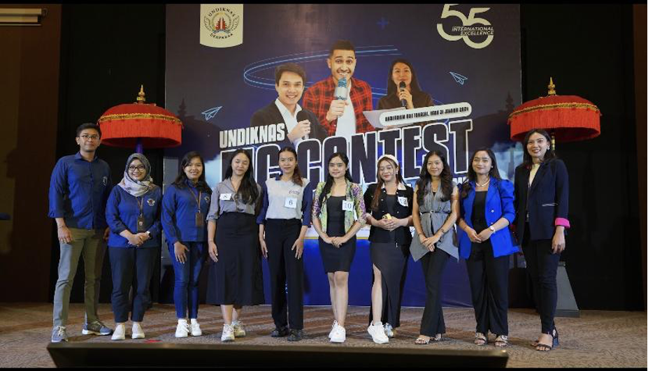 Kampus swasta terbaik di Bali, Kemeriahan Lomba MC Contest dalam Rangkaian BUDINATA ke-55 Undiknas University